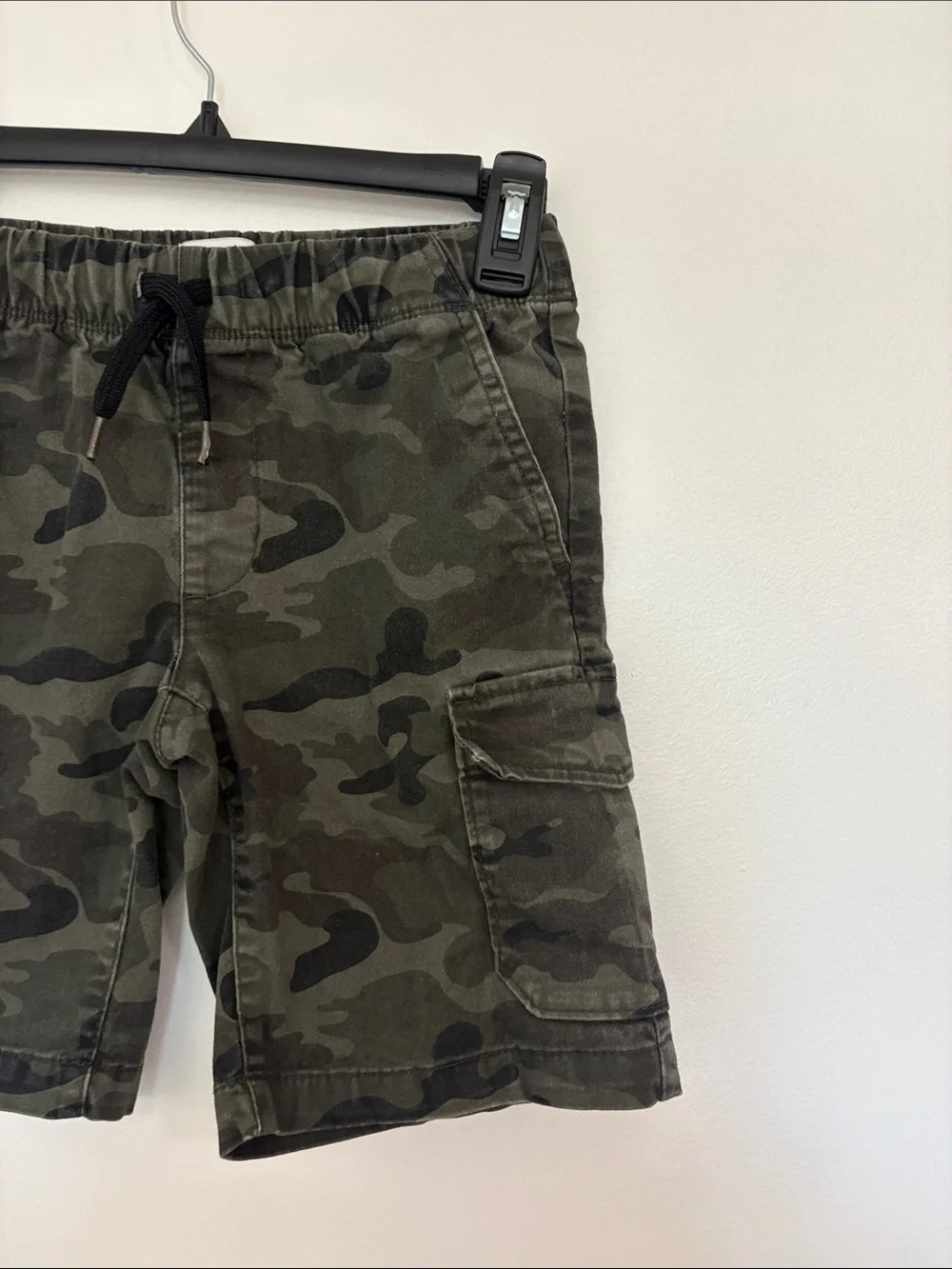 Old Navy Boys' Camo Cargo Shorts - Green/Black